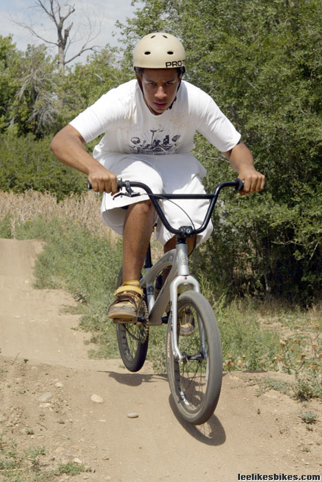 BMX bike for MTB training again Lee Likes Bikes