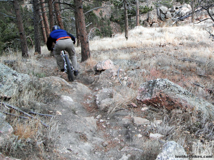 First descent: Red Trail at Left Hand Canyon – Lee Likes Bikes