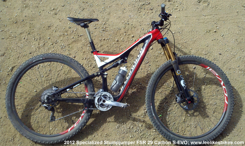 2012 Specialized Stumpjumper Fsr Comp 29er Bicycle Details