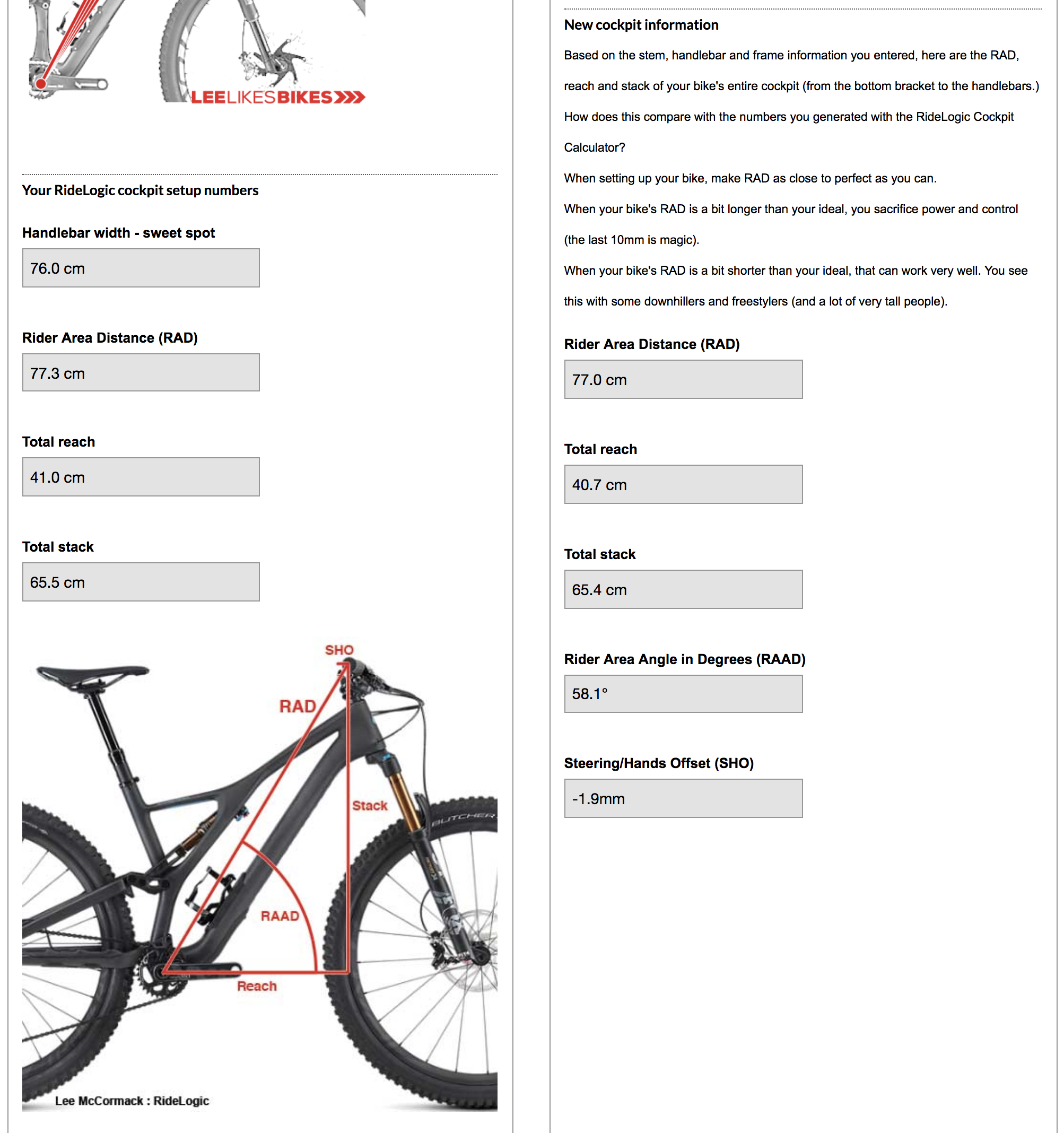 Specialized Enduro 2017 Size Chart